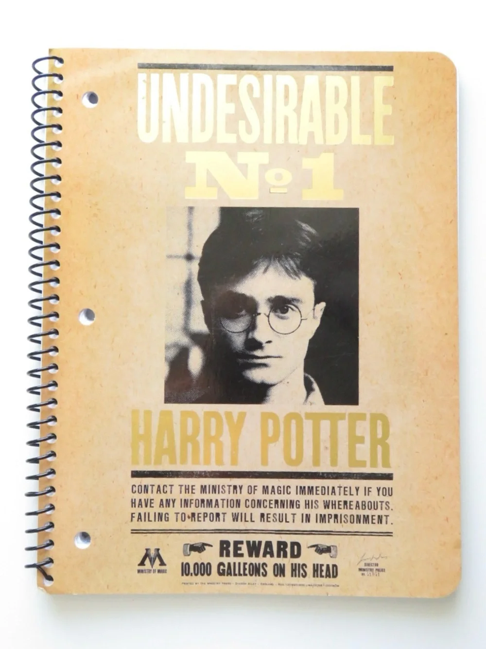 NWOT Harry Potter notebook